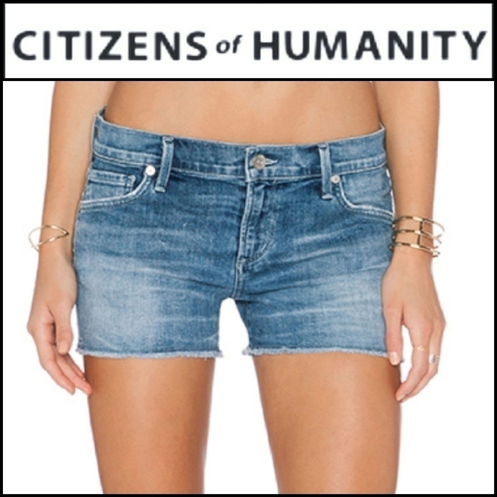 CITIZENS OF HUMMANITY Cut Off Jean Shorts!